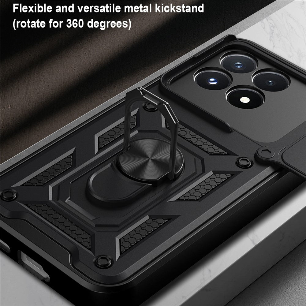 Capa para Xiaomi Poco F9 Pro, Techsuit, CamShield, Preta