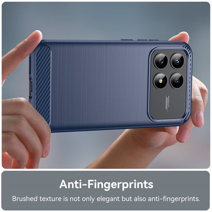 Capa para Xiaomi Poco F9 Pro, Techsuit, Carbono, Azul