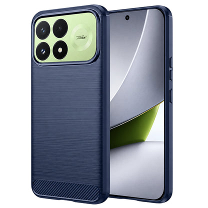 Capa para Xiaomi Poco F9 Pro, Techsuit, Carbono, Azul