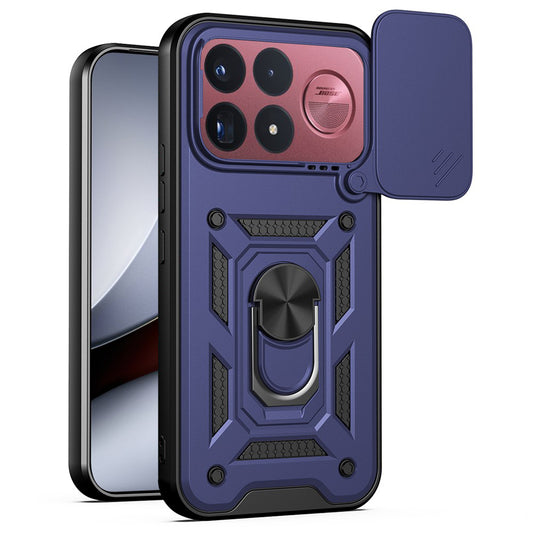 Capa para Xiaomi Poco F9 Ultra, Techsuit, CamShield, Azul