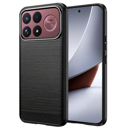 Capa para Xiaomi Poco F9 Ultra, Techsuit, Carbono, Preta