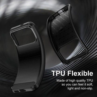 Capa para Xiaomi Poco F9 Ultra, Techsuit, Carbono, Preta