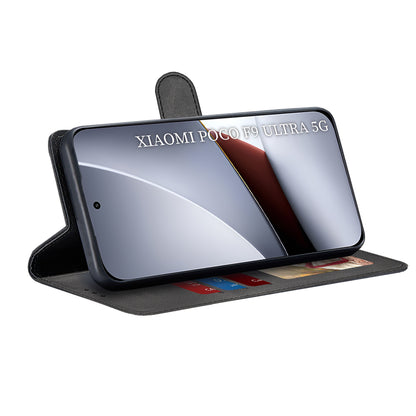 Capa para Xiaomi Poco F9 Ultra, Techsuit, Diary Book, Preta