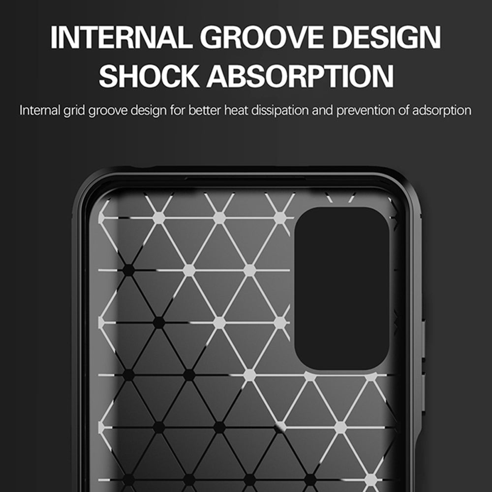 Capa para Xiaomi Poco M3 Pro 5G / Redmi Note 10 5G, Techsuit, Carbono, Preta