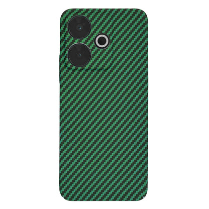 Capa para Xiaomi Poco M6 4G / Redmi 13, Techsuit, Carbonite FiberShell, Verde
