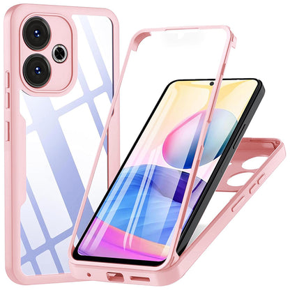 Capa para Xiaomi Poco M6 4G / Redmi 13, Techsuit, ColorVerse 360, Rosa