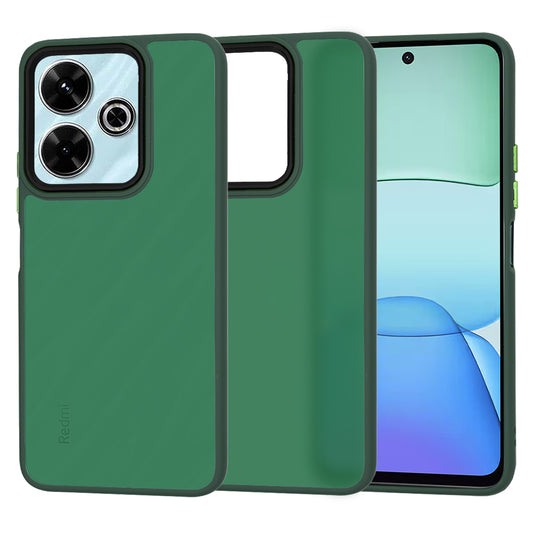 Capa para Xiaomi Poco M6 4G / Redmi 13, Techsuit, HaloFrost, Verde