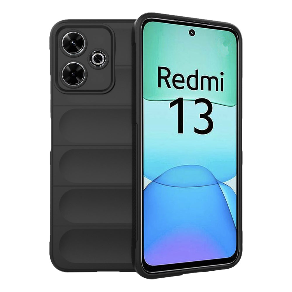 Capa para Xiaomi Poco M6 4G / Redmi 13, Techsuit, Magic Shield, Preta
