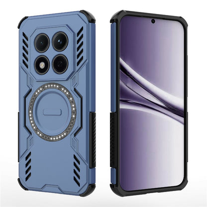 Capa MagSafe para Xiaomi Poco M8 Pro / Redmi Note 15 Pro+ 5G, Techsuit, ArmorMag, Azul