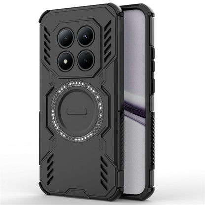 Capa MagSafe para Xiaomi Poco M8 Pro / Redmi Note 15 Pro+ 5G, Techsuit, ArmorMag, Preta