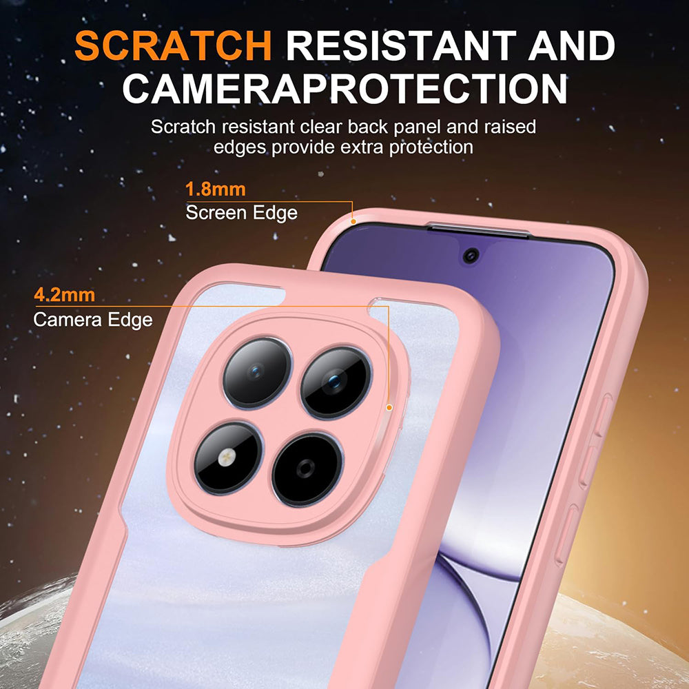 Capa para Xiaomi Poco M8 Pro / Redmi Note 15 Pro+ 5G, Techsuit, ColorVerse 360, Rosa