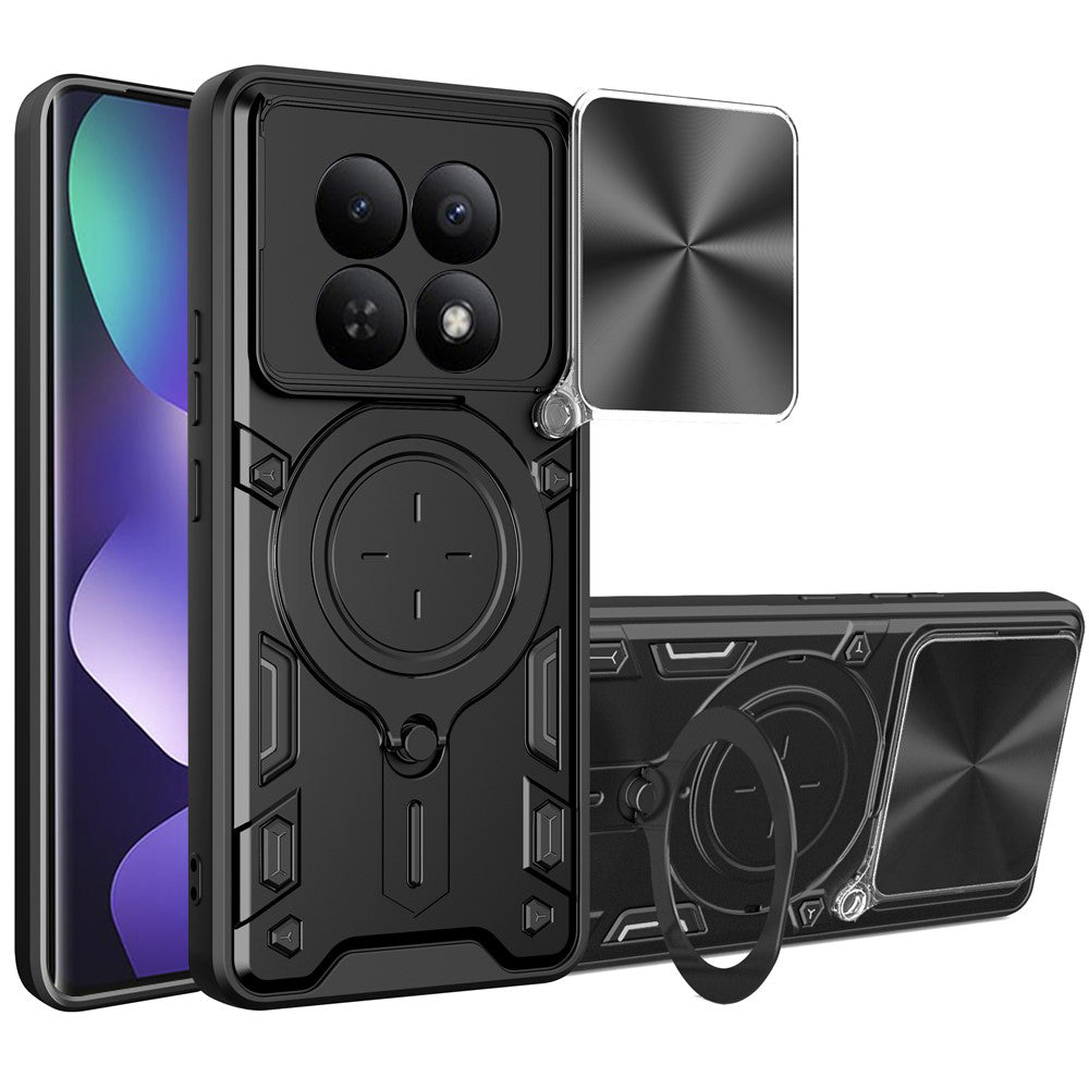 Capa para Xiaomi Poco M8 / Redmi Note 15 5G / Note 15 4G, Techsuit, CamGuard Pro, Preta