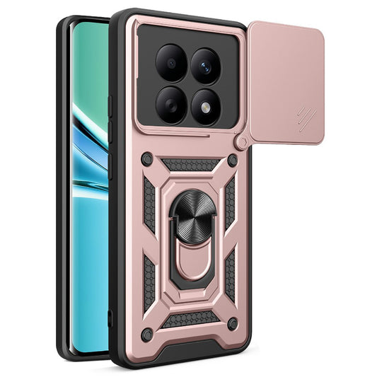 Capa para Xiaomi Poco M8 / Redmi Note 15 5G / Note 15 4G, Techsuit, CamShield, Rosa Dourada