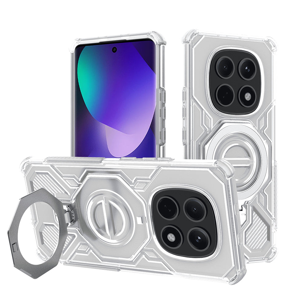 Capa para Xiaomi Poco M8 / Redmi Note 15 5G, Techsuit, Carbon Shield Pro, Branca