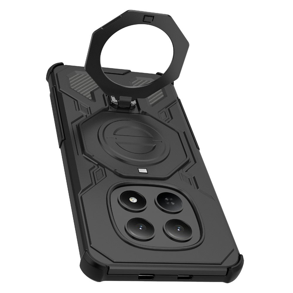 Capa para Xiaomi Poco M8 / Redmi Note 15 5G, Techsuit, Carbon Shield Pro, Preta.