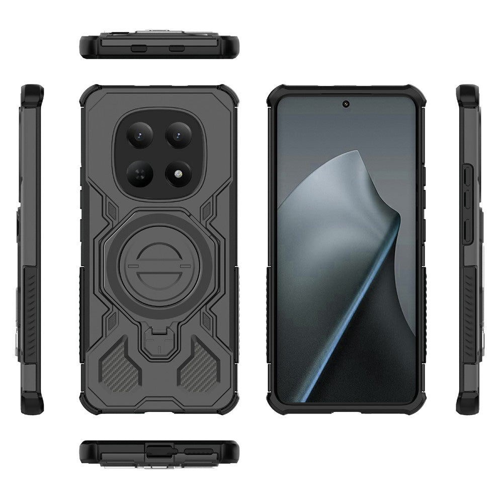 Capa para Xiaomi Poco M8 / Redmi Note 15 5G, Techsuit, Carbon Shield Pro, Preta.