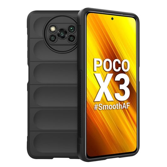 Capa para Xiaomi Poco X3 Pro / X3 NFC / X3, Techsuit, Magic Shield, Preta