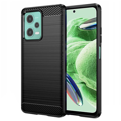 Capa para Xiaomi Poco X5 / Note 12 5G, Techsuit, Carbono, Preta