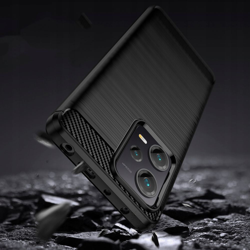 Capa para Xiaomi Poco X5 / Note 12 5G, Techsuit, Carbono, Preta