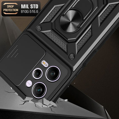 Capa para Xiaomi Poco X5 Pro / Redmi Note 12 Pro 5G, Techsuit, CamShield, Preta
