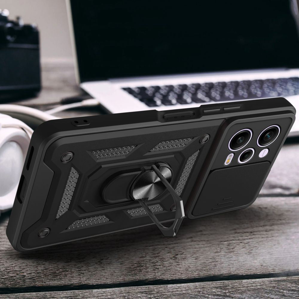 Capa para Xiaomi Poco X5 Pro / Redmi Note 12 Pro 5G, Techsuit, CamShield, Preta