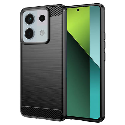 Capa para Xiaomi Poco X6 / Note 13 Pro 5G, Techsuit, Carbono, Preta