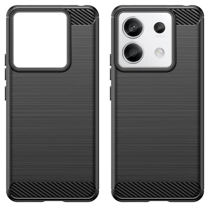 Capa para Xiaomi Poco X6 / Note 13 Pro 5G, Techsuit, Carbono, Preta