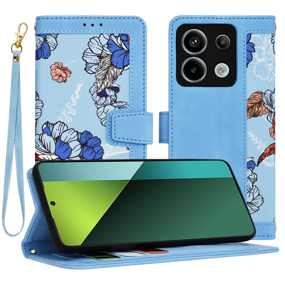 Capa para Xiaomi Poco X6 / Note 13 Pro 5G, Techsuit, FlipCraft, Azul