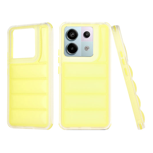 Capa para Xiaomi Poco X6 / Note 13 Pro 5G, Techsuit, Wave Shield, Amarela