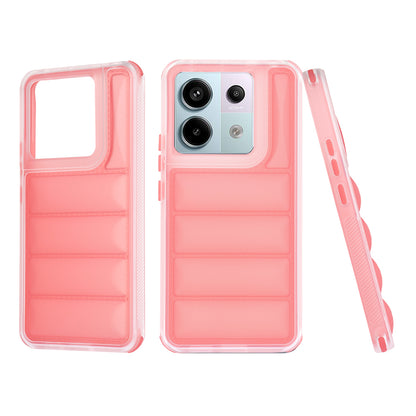 Capa para Xiaomi Poco X6 / Note 13 Pro 5G, Techsuit, Wave Shield, Vermelha