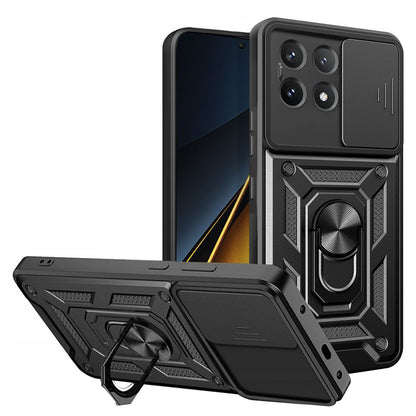 Capa para Xiaomi Poco X6 Pro, Techsuit, CamShield, Preta