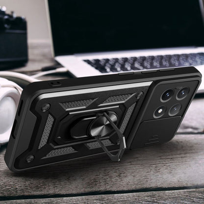 Capa para Xiaomi Poco X6 Pro, Techsuit, CamShield, Preta