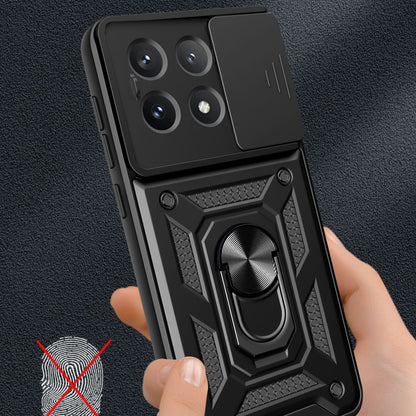 Capa para Xiaomi Poco X6 Pro, Techsuit, CamShield, Preta