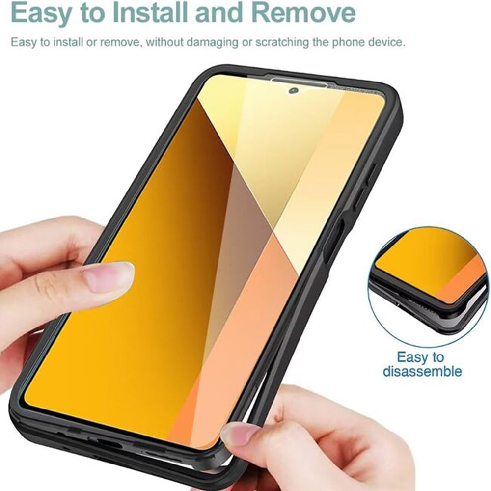 Capa para Xiaomi Poco X6 Pro, Techsuit, ColorVerse 360, Preta