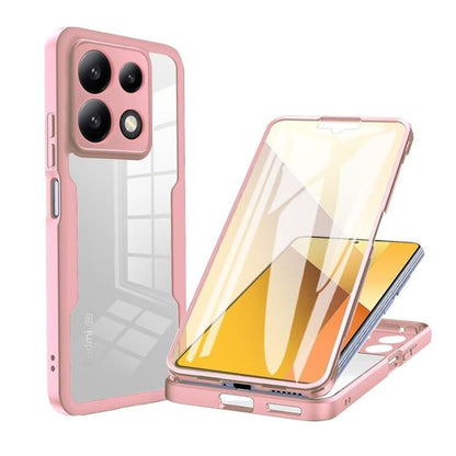 Capa para Xiaomi Poco X6 Pro, Techsuit, ColorVerse 360, Rosa