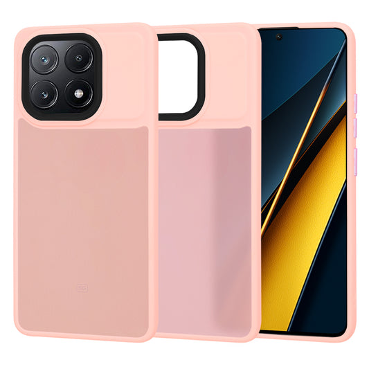 Capa para Xiaomi Poco X6 Pro, Techsuit, HaloFrost, Rosa