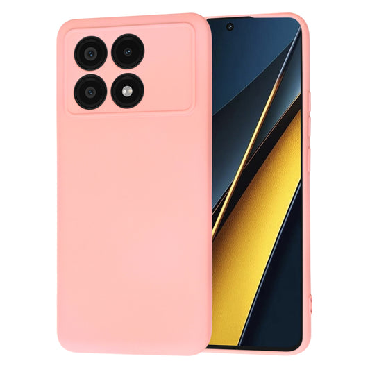 Capa para Xiaomi Poco X6 Pro, Techsuit, SoftFlex, Rosa Claro
