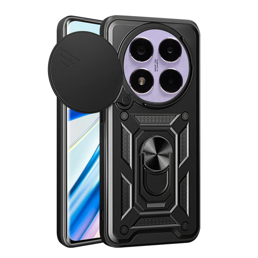 Capa para Xiaomi Poco X7 / Note 14 Pro 5G, Techsuit, CamShield, Preta