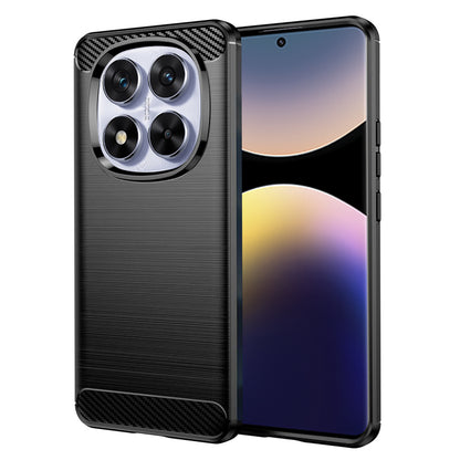 Capa para Xiaomi Poco X7 / Note 14 Pro 5G, Techsuit, Carbono, Preta