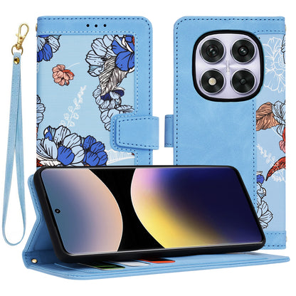 Capa para Xiaomi Poco X7 / Note 14 Pro 5G, Techsuit, FlipCraft, Azul