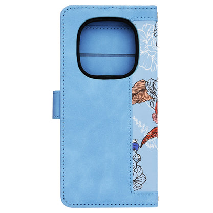 Capa para Xiaomi Poco X7 / Note 14 Pro 5G, Techsuit, FlipCraft, Azul