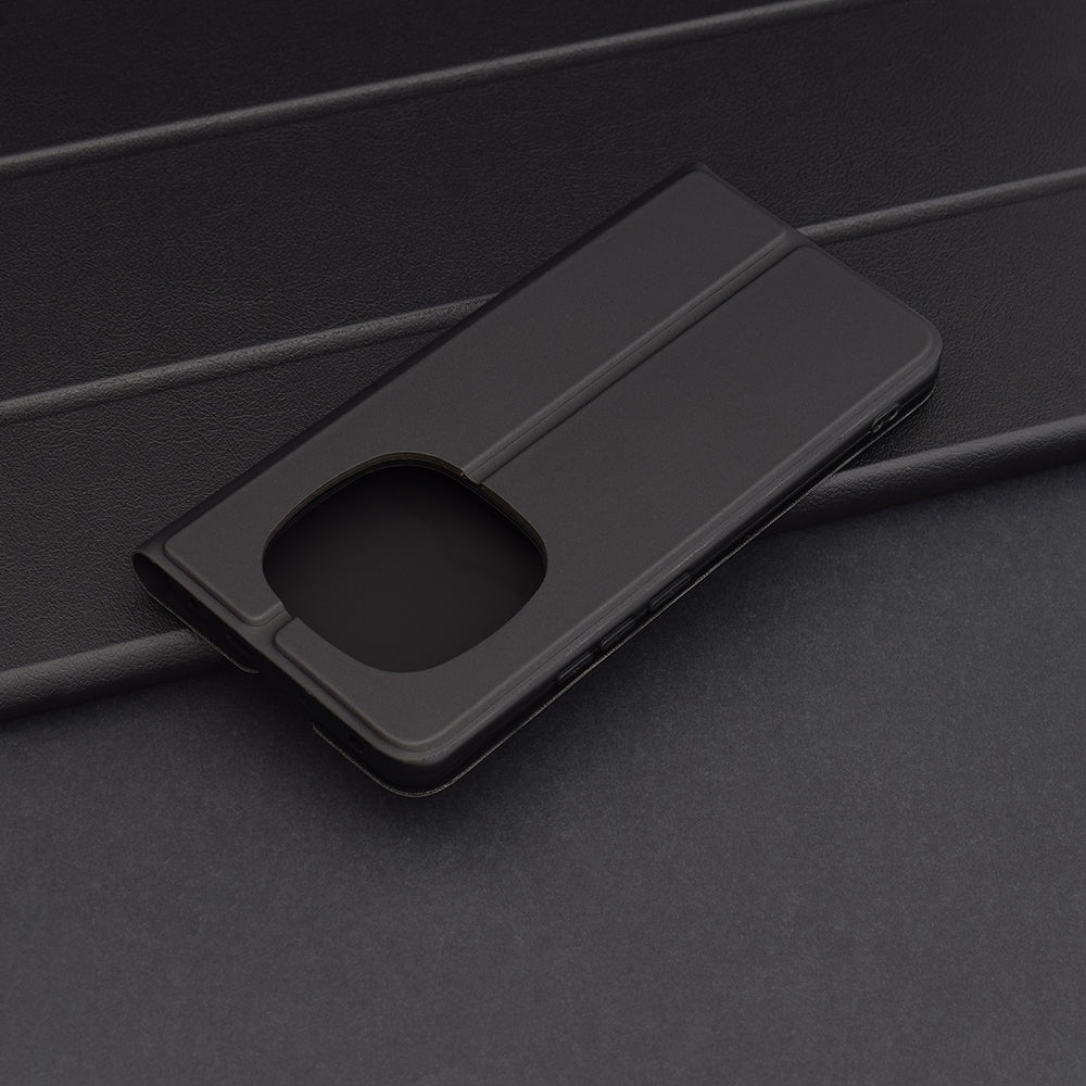 Capa para Xiaomi Poco X7 / Note 14 Pro 5G, Techsuit, Magskin Book, Preta