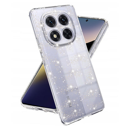 Capa para Xiaomi Poco X7 / Note 14 Pro 5G, Techsuit, SparkleSkin, Transparente