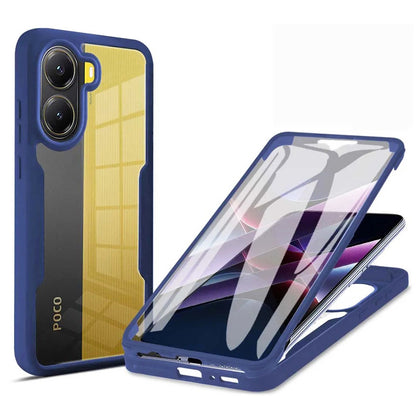 Capa para Xiaomi Poco X7 Pro, Techsuit, ColorVerse 360, Azul