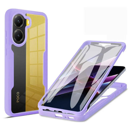 Capa para Xiaomi Poco X7 Pro, Techsuit, ColorVerse 360, Roxo