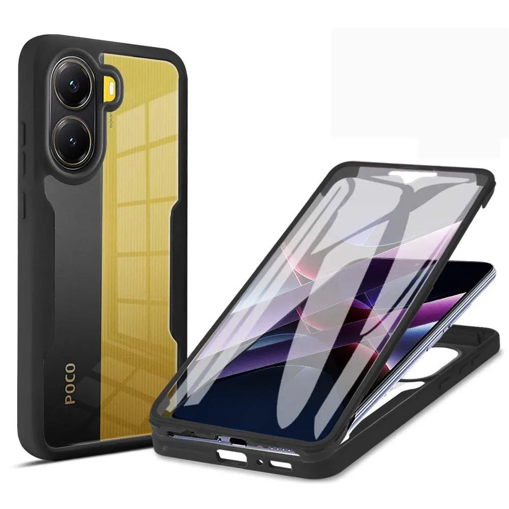 Capa para Xiaomi Poco X7 Pro, Techsuit, ColorVerse 360, Preta