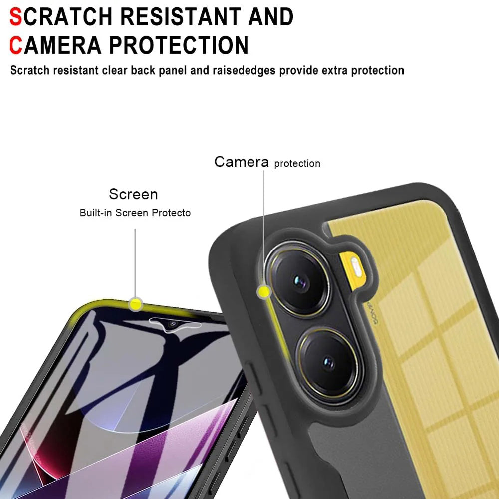 Capa para Xiaomi Poco X7 Pro, Techsuit, ColorVerse 360, Preta
