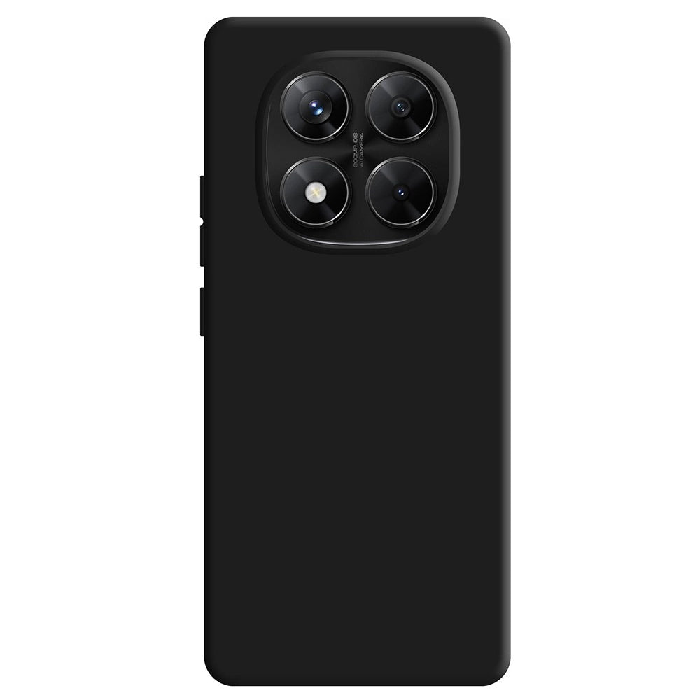 Capa para Xiaomi Poco X7 / Redmi Note 14 Pro 5G, 3MK, Preta Mate