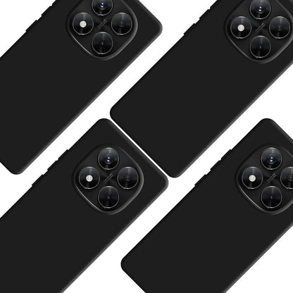 Capa para Xiaomi Poco X7 / Redmi Note 14 Pro 5G, 3MK, Preta Mate