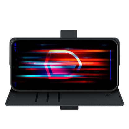 Capa para Xiaomi Poco X7 / Redmi Note 14 Pro 5G, 3MK, Carteira, Preta